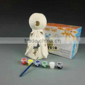 DIY Pottery Fish Coin Bank-diy Ceramic Christmas Decorations -paint it Yourself Halloween Gifts photo-2