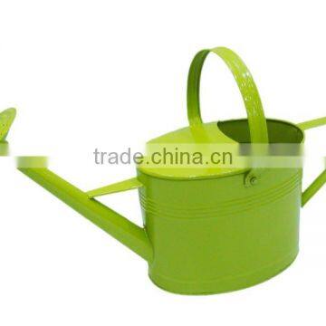 Powder Coated Watering Can, Made of Metal Iron For Indoor and Oudoor Use