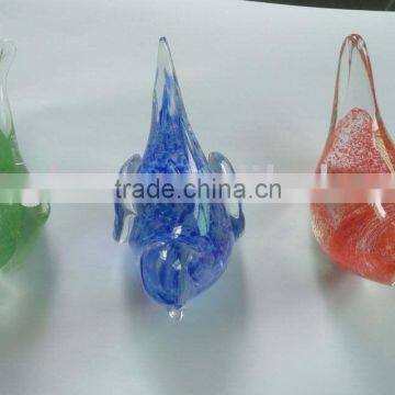 glass bird,colored glass craft,glassware