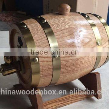 Handmade Oak Wooden Wine Barrel And Wooden Wine Cask photo-5