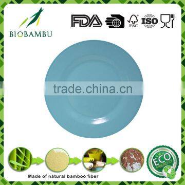 Degradable Popular Best Sale Bamboo Fiber Hotel Used Dinner Plates photo-4