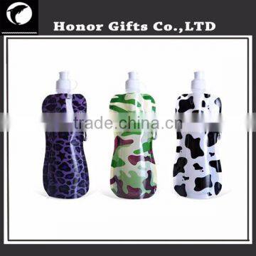 Customized Colorful Eco-friendly Foldable Folding Water Bottle photo-2