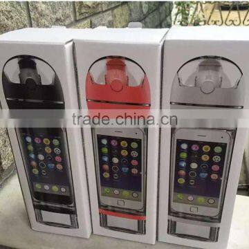 Tritan Sports Bottle for Iphone With Water Storage Bottle Joyshaker photo-2