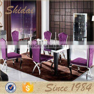 Chinese Dining Table, Table Bases for Glass Dining Tops, Large Dining Table LV-A807 photo-2