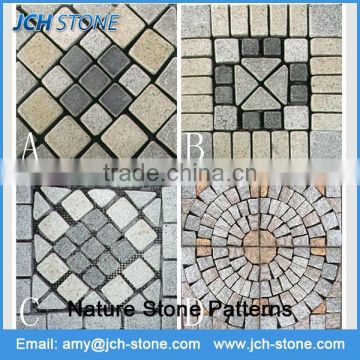 Outdoor granite rectangular paving stone