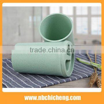 Good Quality Health Bathroom Toothbrush Holder Wheat Straw Toothbrush Holder photo-3