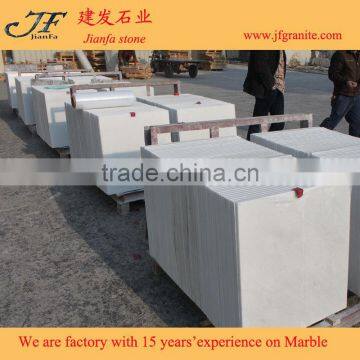 Pure White Polished Han White Jade Marble Tiles photo-2