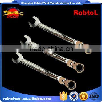 10mm Ratchet Wrench Flexible Head Gear Spanner Combination Torque Chrome Vanadium Auto Repair Two Way photo-5