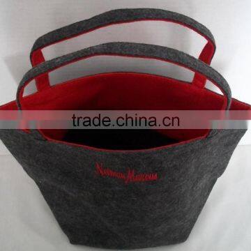 High Quality Custom 100% Wool Felt Tote Bag photo-2