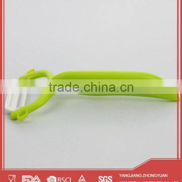 Fancy Y Shape Ceramic Vegetable Peeler With Plastic Handle photo-5