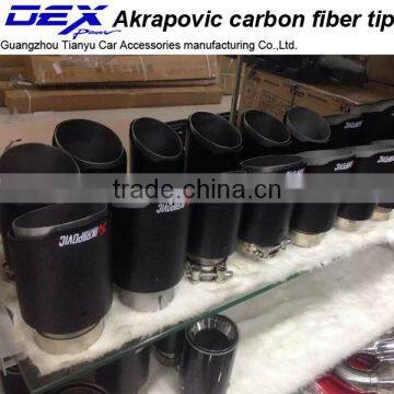 New Style High Quality Akrapovic Carbon Fiber Exhaust Tip photo-4