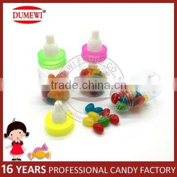 Multi-Color Fruit Flavor Jelly Bean Candy in Nipple Bottle