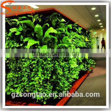 Man-made Artificial Grass Wall Plastic Artificial Plants Walls Customized Artificial Grass Wall photo-2