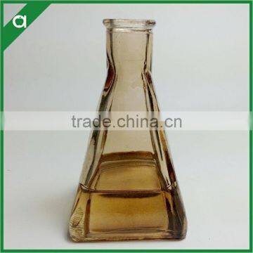 Colorful Triangle Glass Bottle for 80ml Reed Diffuser Oil With Glass Stopper photo-4