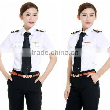 Short Sleeve Pilot Shirt Pilot Shirt White photo-2