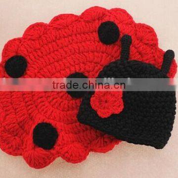 2016 Unique New Style Animal Shape Baby Knitting Wool Set Headband Costume Photography Props photo-2