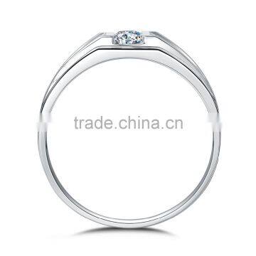 Raw Diamond Platinum Diamond Ring Jewelry photo-2