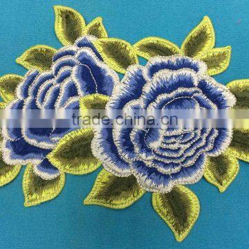 Manufacturer Machine Make Embroidery Flower Applique for Sweater photo-2
