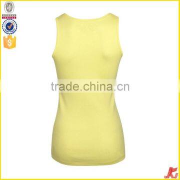 Custom 100 Cotton Plain Tank Top Women Manufacture photo-4