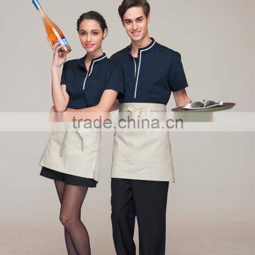 Wholesale Restaurant Hotel Uniform Women Female Waitress Pullover Blouse photo-6