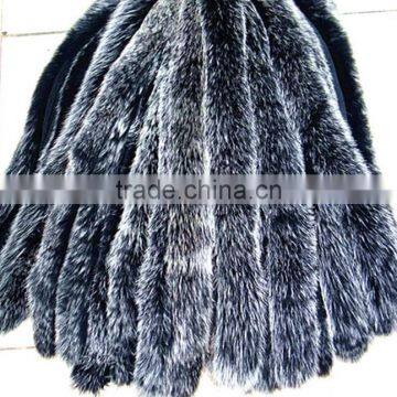 BBG-H-18 Fox Fur Collar / Trimming / Fox Fur Strip For Jacket Hood photo-2