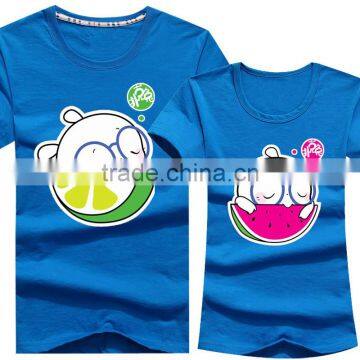 Wholesale Cute Design Printing Couple T-Shirt