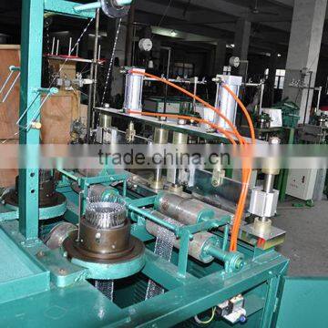 Double-cylinder With Automatic Cut Mesh Steel Scourer Machine photo-3