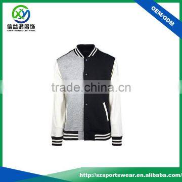 Hot Selling 100% Cotton Stretch Button Up bomber jacket for boy