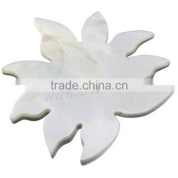 Natural Freshwater Shell Beads Flower custom beads engraved custom custom engraved metal beads