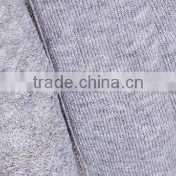 Gray Cotton Blend Terry Fabric Ladies Loungewear One Piece Home Wearing Warm Robe With Twill Belt photo-5