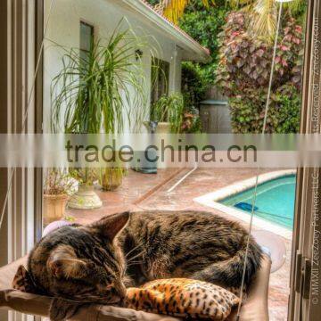 Pvc Frame Durable Sucion Cup Cat Window Bed With Color Box photo-4