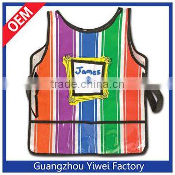 100% Cotton Wholesale Stripe Printing Design Bib Apron 70x80cm