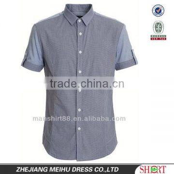 Custom Short Sleeves Mens End-on-end Work Shirt