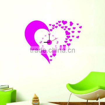 3D Clock Deco Wall Sticker Decal photo-5