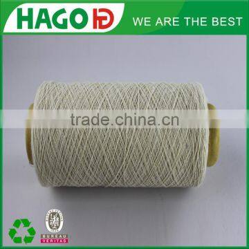 Eco-friendly Colored Recycled Cotton Blended Soft Carpet Yarn for Carpet HAGO photo-3
