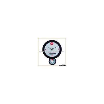 Glass Pendulum Clock