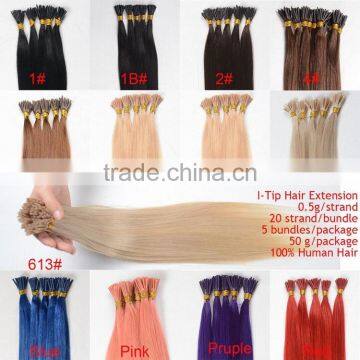 Top Grade Factory Direct Cheap 0.5G Per Strand I/U/V Tip Nail Keratin Hair photo-6
