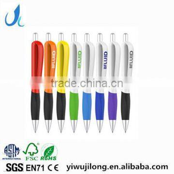 hot sale promotional gifts custom logo creative plastic press ball pen