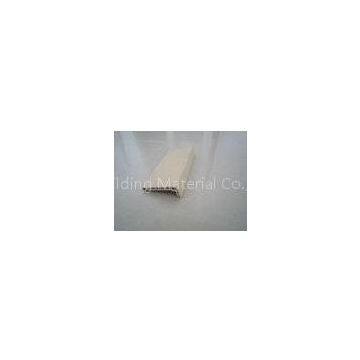 White Sliding WPC Profile Moulding , skirtings and architraves