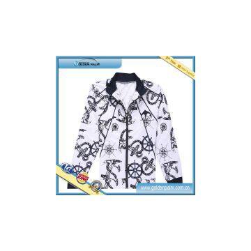 Full printed retail sweatshirt for woman