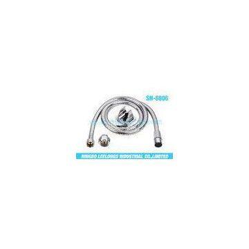 Extended Stainless Steel Toilet Flexible Shower Hose Fits For Brass / Zinc / Plastic Nuts