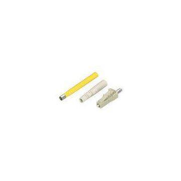 CATV Simplex Multimode LC optical fiber connector Beige Housing