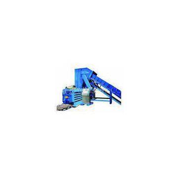 Semi - Automatic Waste Plastic Baler Machine With Manual Strapping