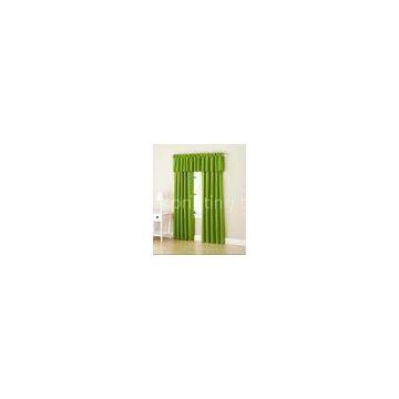 Kylee Lime Color Window Panel Curtains Customized 2 X 54 X 63\'\' Size