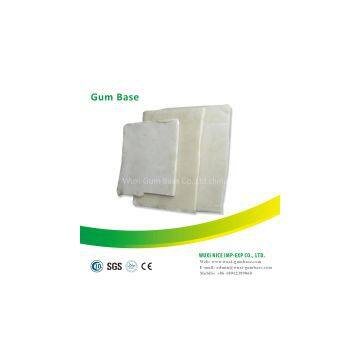 High quality block form gum base (stick gum base)