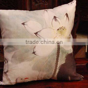 Chinese Traditional Style Polyester Embroidery Cushion
