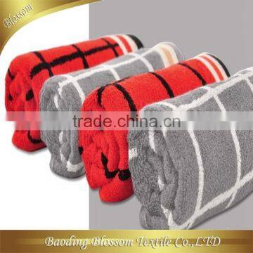 home design textiles china supplier yarn dyed jacquard bath towel bamboo 86*165 cm