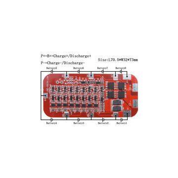 For 29.6V(8S) PCM/BMS/PCB Li-ion Battery Packs electronic pcb circuit maker