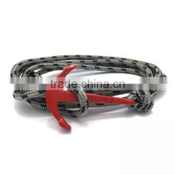 Rope Wrist Band Anchor Men Bracelet photo-5