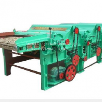 Three Roller Textile Waste Cleaning Machine
